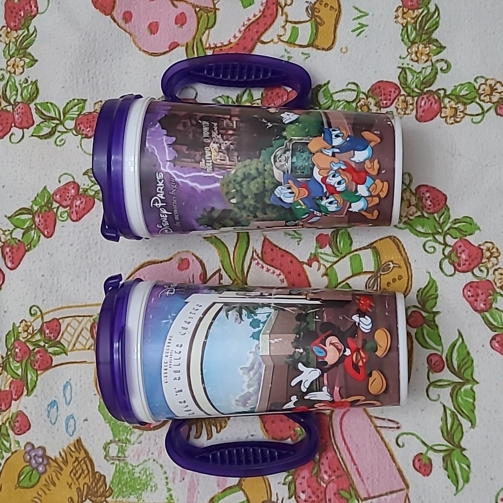 Disney Parks Plastic Drink Cups